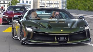 Cars in Zürich #154 - (812 Comp, SF90XX, Revuelto, SVJ, GT2RS, GT3RS, GT2 Stradale, 992 ST, Pista)