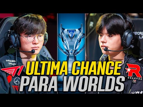 ¡ULTIMA OPÓRTUNIDAD PARA IR A WORLDS! || T1 VS KT || FAKER VS DEFT EN UNA NUEVA TELECOM WAR