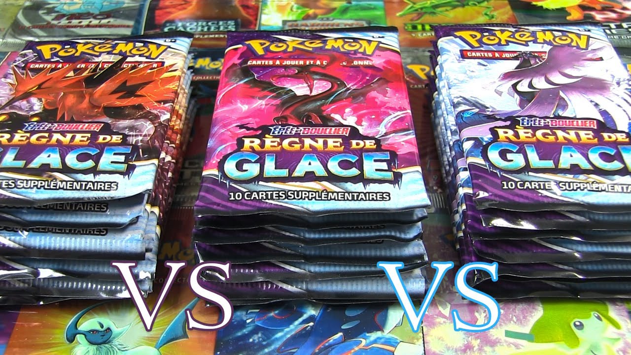 JE SUIS CHOQUÉE ! Ouverture VS de 22 boosters Pokemon Règne de Glace !