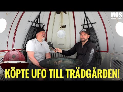 Köpte ett UFO till trädgården!