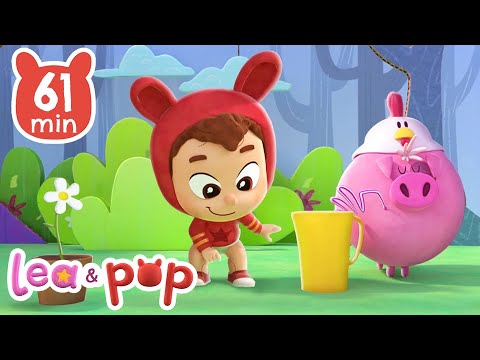 Uno Dos Me ato el zapato 👟 y más música para bebés - Canciones infantiles de Lea y Pop