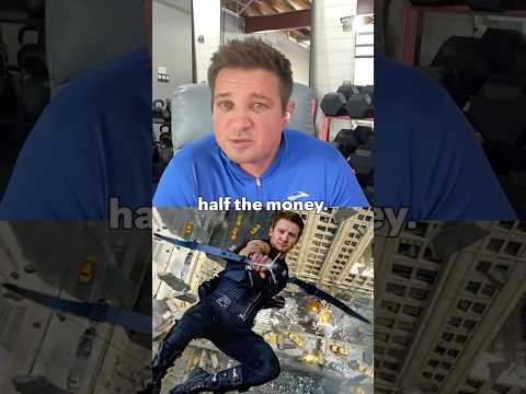 Jeremy Renner on why he turned down HAWKEYE season 2 #shortsfeed #mcushorts #viralshort