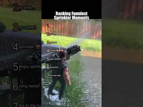 Ranking Funniest Sprinkler Moments