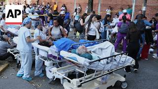 YouTube video thumbnail: Powerful Earthquake Forces Evacuations in Colombia and Ecuador