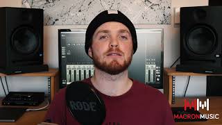Macron Music | How to set up a vocal chain whilst recording at home