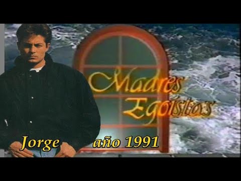 Fernando Colunga  al inicio de su carrera  en la telenovela "Madres Egoistas"