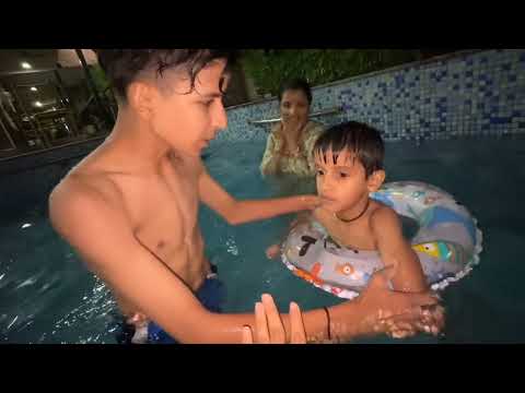Kunal Swimming Sikh Gaya 5 minutes mein ๐ฑ@souravjvlogs @M.Akshu-ji