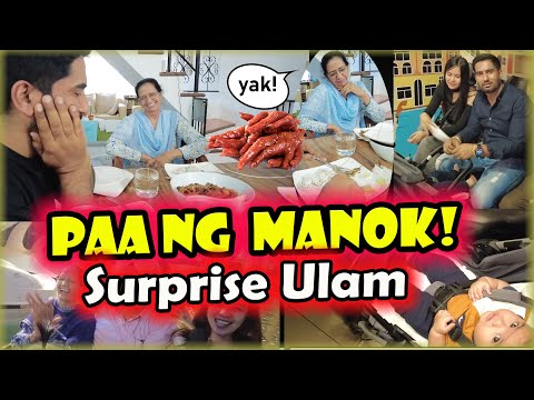 Nagulat ang Byenan sa Ulam Namin dito sa Pinas! 😂