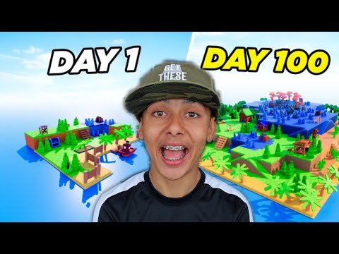 CAN WE BUILD THE BEST ISLAND IN THE WORLD Roblox Family Challenge