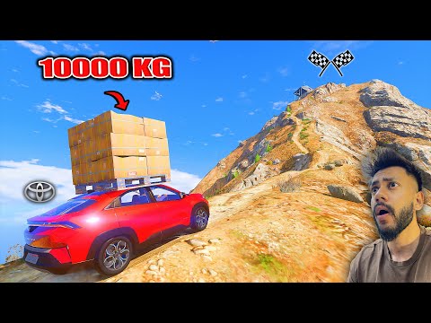 WILL TATA CURVV CLIMB ? 1000 KG TEST | GTA 5 ABHISHEKKZ GAMING