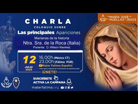 CHARLA COLOQUIO- NUESTRA SEÑORA DE LA ROCA (ITALIA)