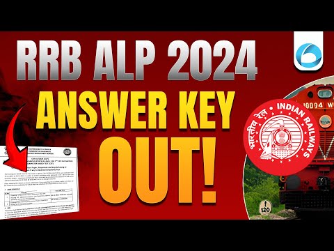 RRB ALP 2024 Answer Key Out! | Complete Details | RRB ALP Answer Key 2024