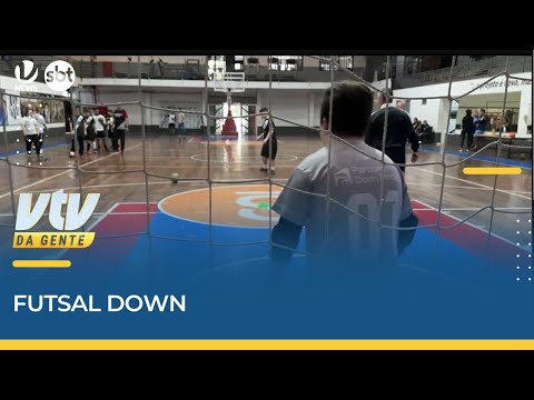 Futsal Down: voluntários driblam o preconceito e ensinam nas quatro linhas | VTV da Gente