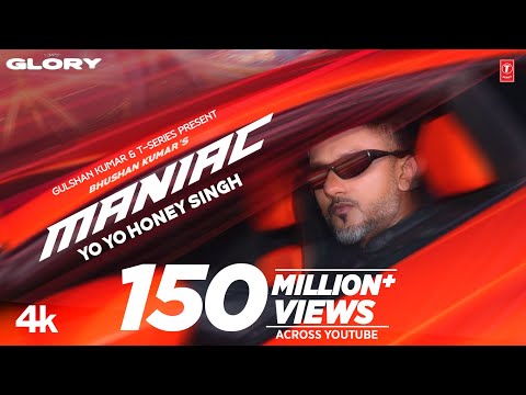 MANIAC (Official Video): YO YO HONEY SINGH | ESHA GUPTA | GLORY | BHUSHAN KUMAR