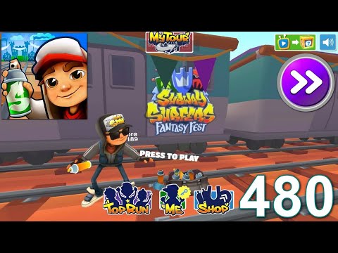 Subway Surfers - Fantasy Fest - Jake Dark Outfit - 2X Fast Episode 480