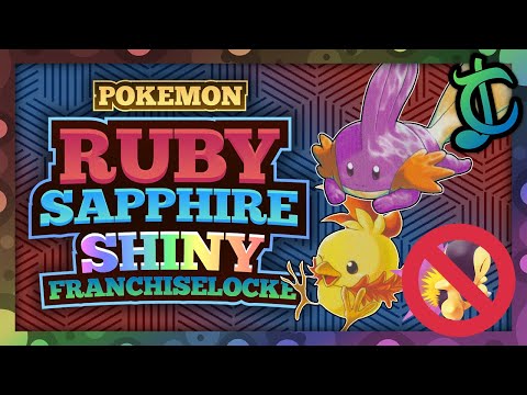 Pokemon Ruby & Sapphire, but I can only use SHINIES?!