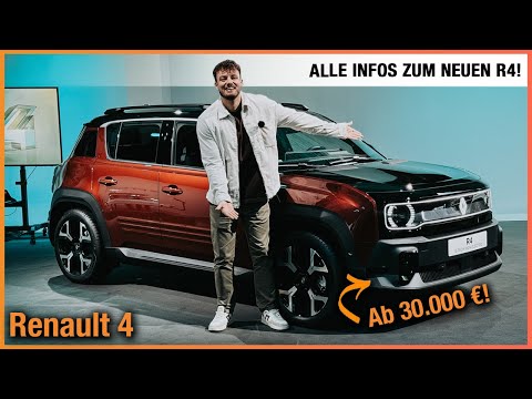 Renault 4 im Test (2025) Alle Infos zum NEUEN R4! Review | Innenraum | Iconic | E-Tech | Preis