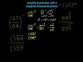 Simplifying Expressions with Exponents