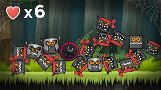 Red Ball Animation | Squid Game Ball Vs 100 Ninja Box In The Jungle Ep1