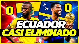 ECUADOR NO QUIERE JUGAR EL MUNDIAL (0-0) | EMPATE CONTRA CURAZAO Y CASI ELIMINADOS | ANÁLISIS