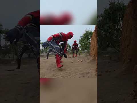 Spiderman vs monster