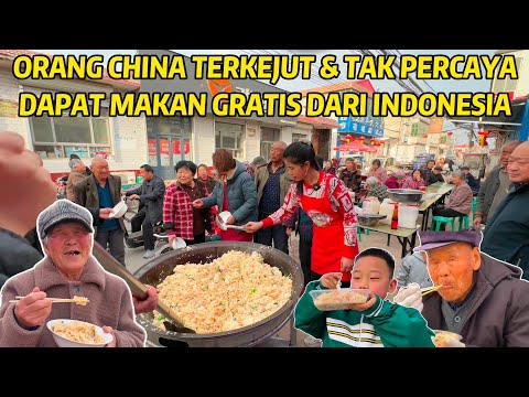 MASAK BESAR NASI GORENG DI DESA 3000 PENDUDUK, ORANG CHINA MERASA TERHARU