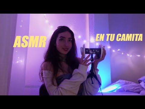 ASMR SUSURROS Y VOZ SUAVE En Tu CAMITA de OREJA A OREJA para DORMIR 💤