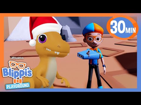 Blippi Finds Presents | Roblox | Kids Fun & Educational Cartoons