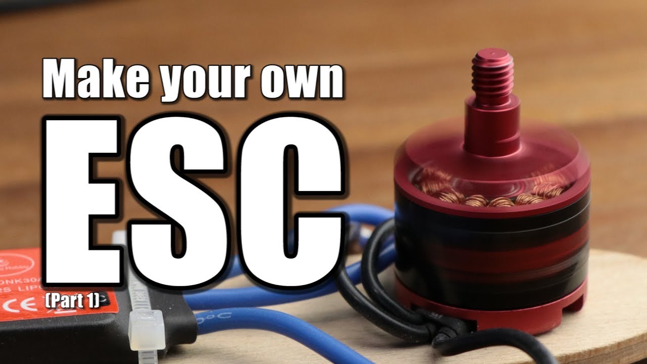 Make your own ESC BLDC Motor Driver (Part 1)