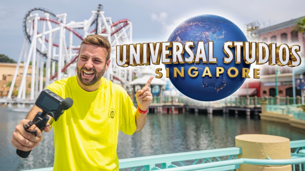MY FIRST TIME AT UNIVERSAL SINGAPORE: my last Universal Studios park!