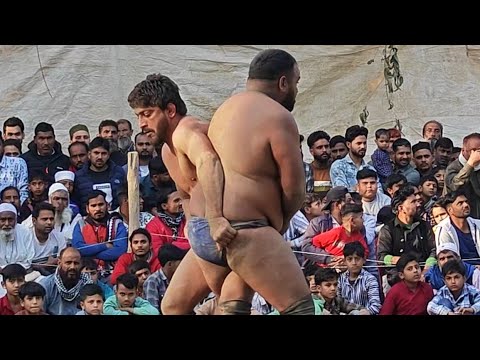 Mosham Ali Pahalvan ने अपने से डबल तगड़े राजस्थानी को हवा बनाया// mosham Ali ki new kushti.