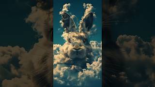the rabbit above the clouds