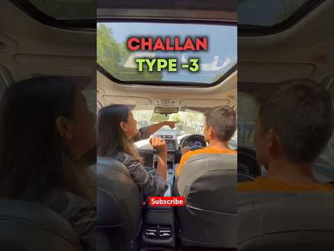 3 type of￼ common traffic challan in City. @BIGFM92.7 RJ Akriti & #indiandriveguide