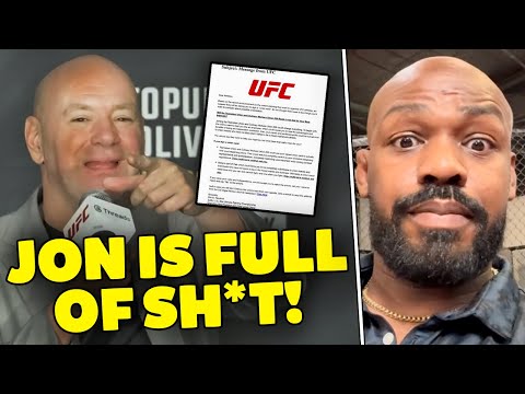 Dana White EXPOSES Jon Jones for LYING About the Aspinall Fight