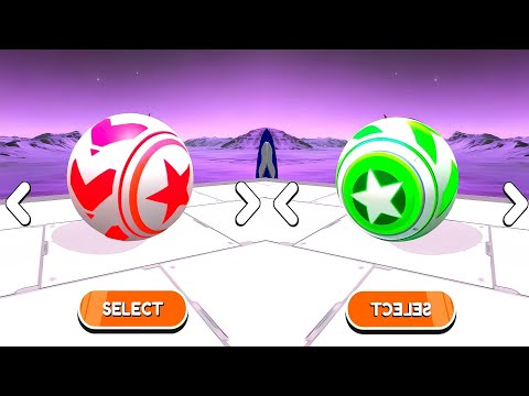 🔰🎯Sky Rolling Ball 3D vs Balls Colors Run SpeedRun Gameplay Android iOS