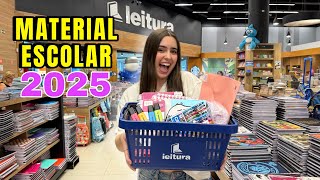 COMPRANDO MEU MATERIAL ESCOLAR 2025!
