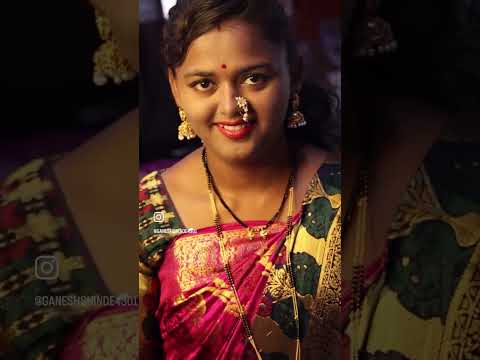 मी एवढी सुंदर आहे🥰मग का नावं ठेवतात😱🤔नागपंचमी लूक🤗 #shortvideo