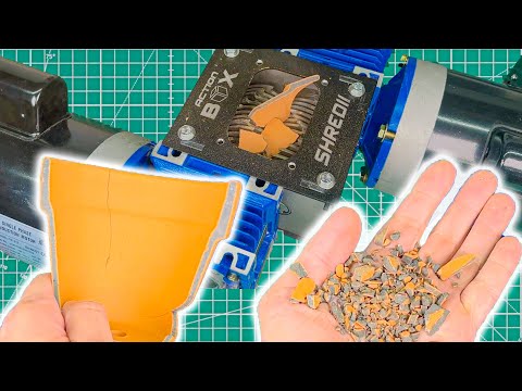 Homemade Shredder Recycles Circuit Boards | SHREDII 5.0