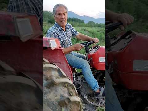 Babam da mucit oldu, traktöre bedava ot biçme makinesi yaptı #tarım #icat #kendinyap