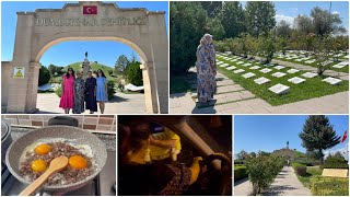 DUMLUPINAR ŞEHİTLİĞİNİ ZİYARET ETTİK/ HANIMLARLA KÜTAHYA ALTINTAŞ YOLCULUĞUMUZ 😊