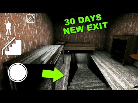 30 days lived in Granny's house - new secret Door