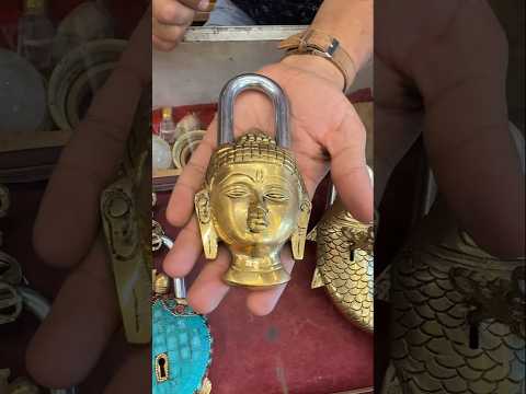 Amazing Buddha Lock With Hidden Key Feature 😱 #ytshorts #shorts