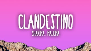 Shakira, Maluma - Clandestino (Letra)