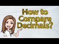 Comparing Decimals Concepts
