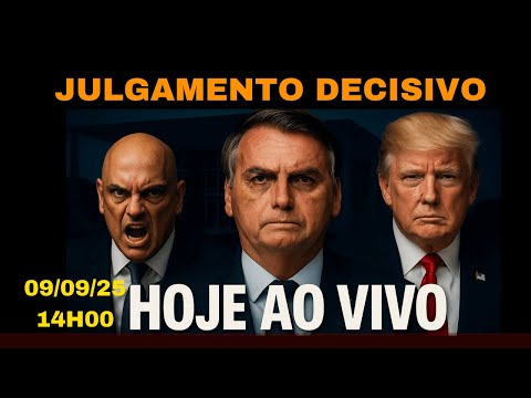 🚨 AO VIVO: 2ª parte do julgamento de Bolsonaro – tensão máxima no Brasil!