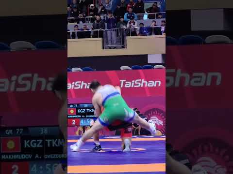 АКЖОЛ МАХМУДОВ ВЫШЕЛ В ПОЛУФИНАЛ. ЧЕМПИОНАТ АЗИИ-2023