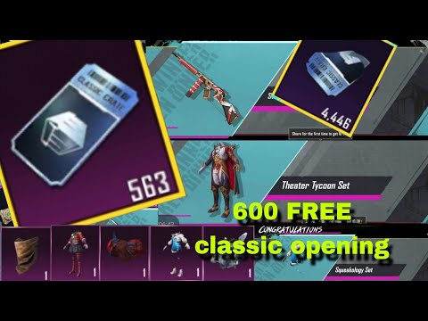 600 FREE classic crate opening pubg | new premim crate opening pubg | crate opening pubg