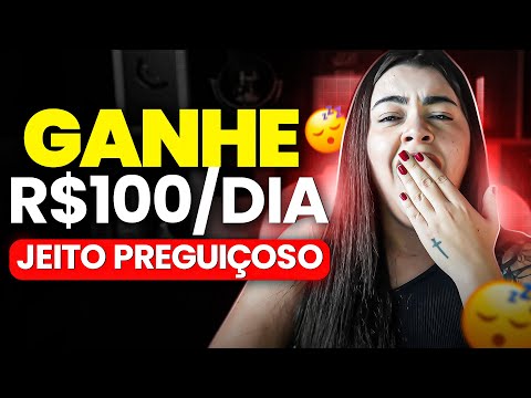 A maneira mais preguiçosa de ganhar dinheiro online para iniciantes (+$100/dia)