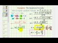 Quadratic Equations and Simplification