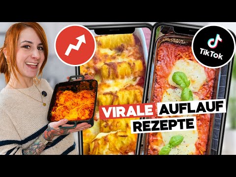 Ich teste virale AUFLAUF REZEPTE 2025 von TikTok 🔥